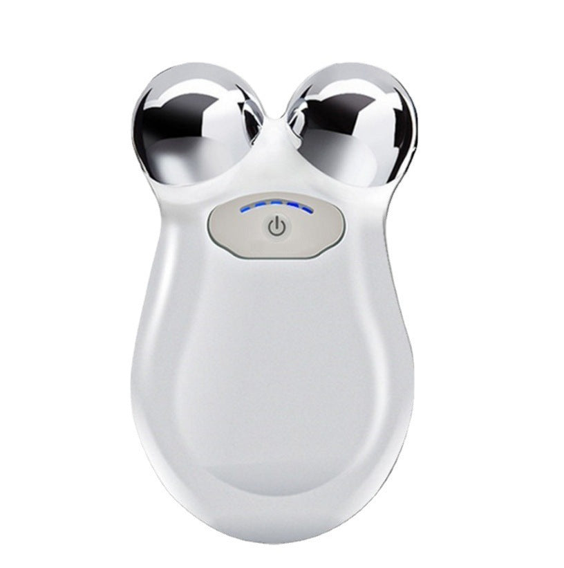 Lumière Lift microcurrent device, front view with dual chrome spheres