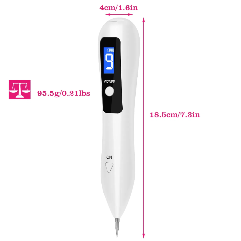 Lumière Clear pen dimensions: 18.5 cm long, 95 g